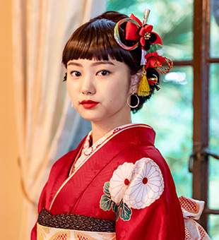 レトロかわいいネオ日本髪