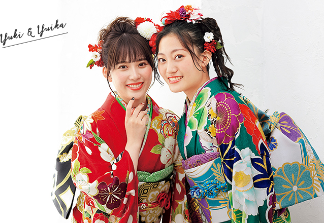 振袖 Yukiちゃん、Yuikaちゃん