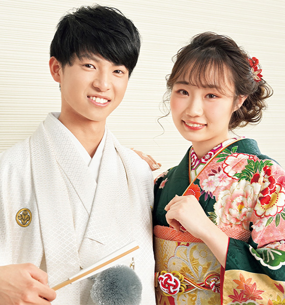 男性の成人式　メンズ羽織袴