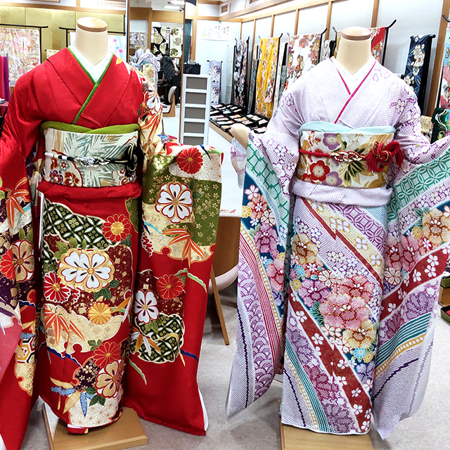 ぽっちゃりさんに似合う振袖選び方♪山口市ふじもと呉服店