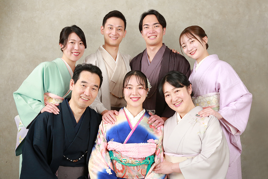 7人笑顔
