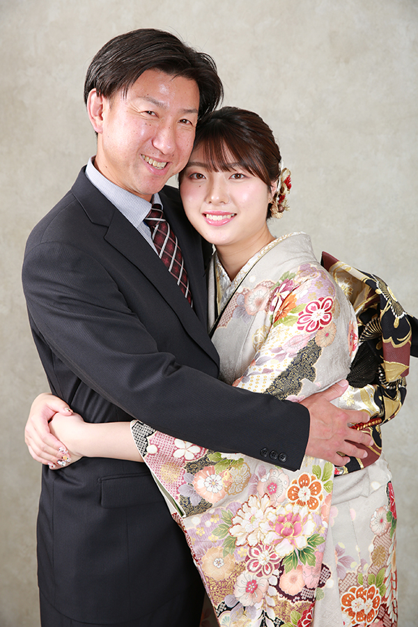 父娘振袖