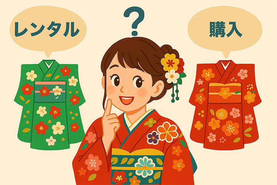 レンタルか購入か