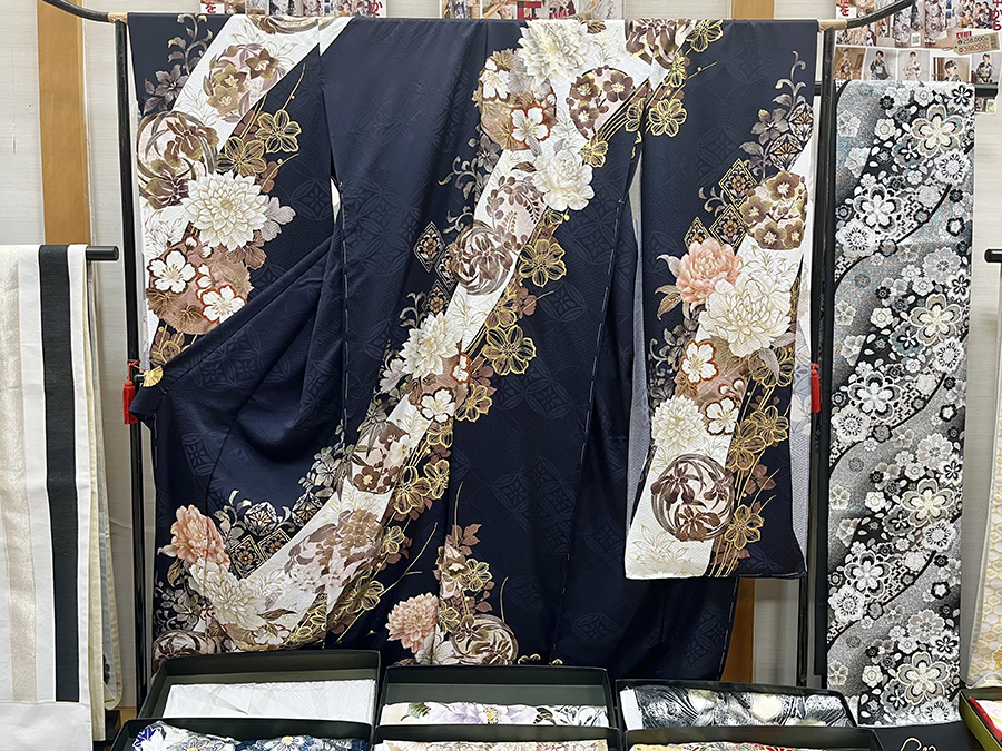 衣紋掛け　振袖