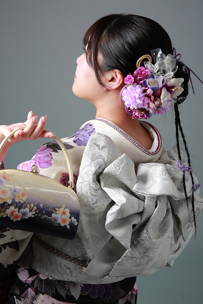 花の髪飾り