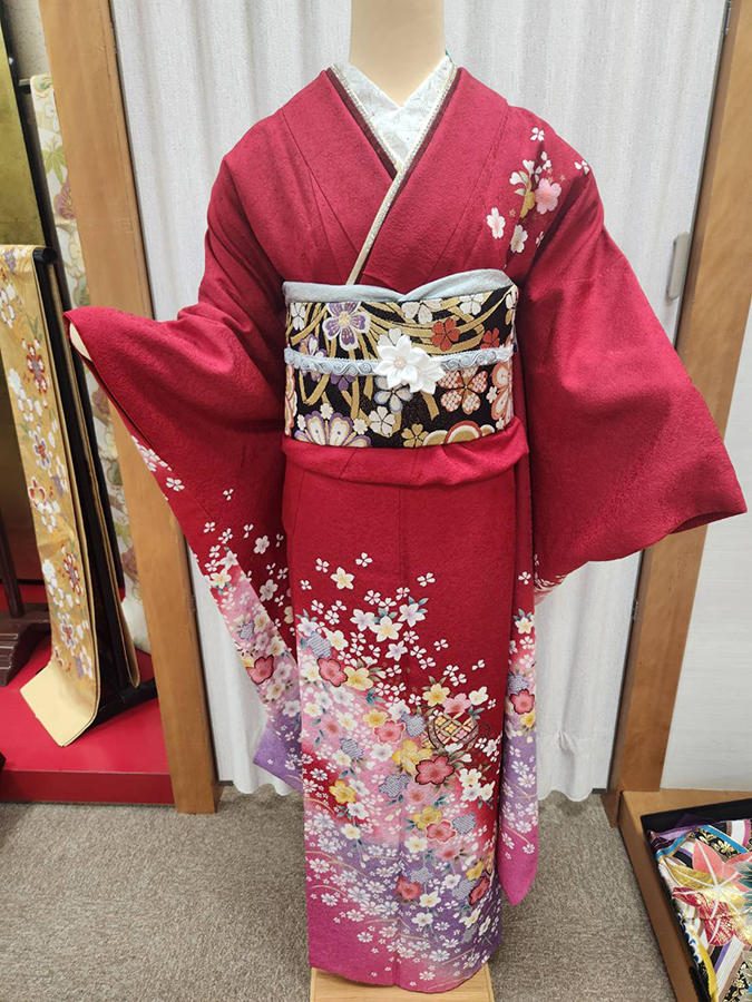 洋風コーデ振袖