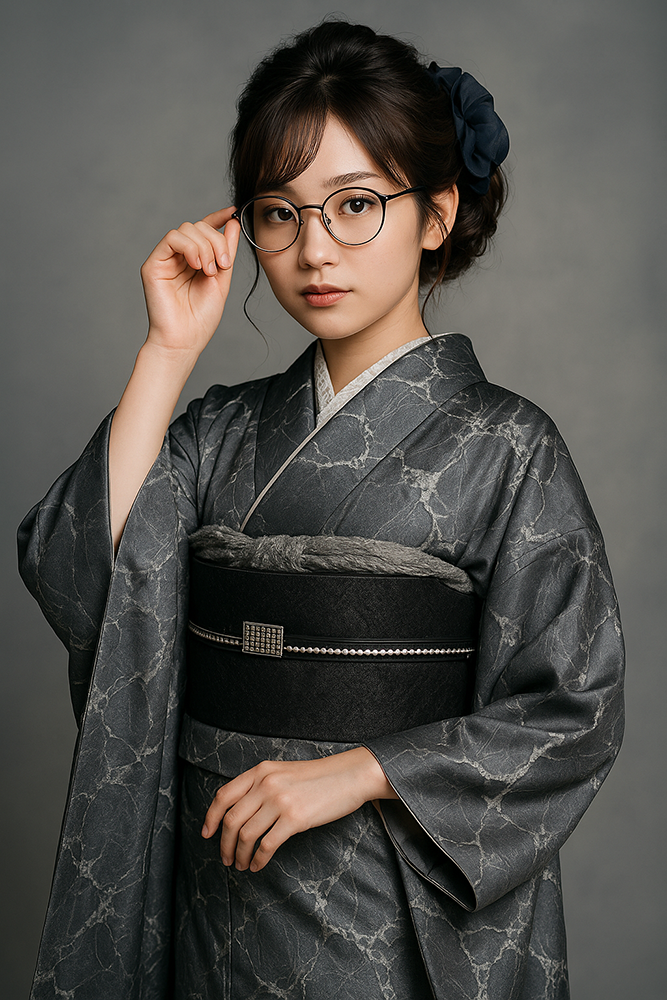 黒ふちめがね