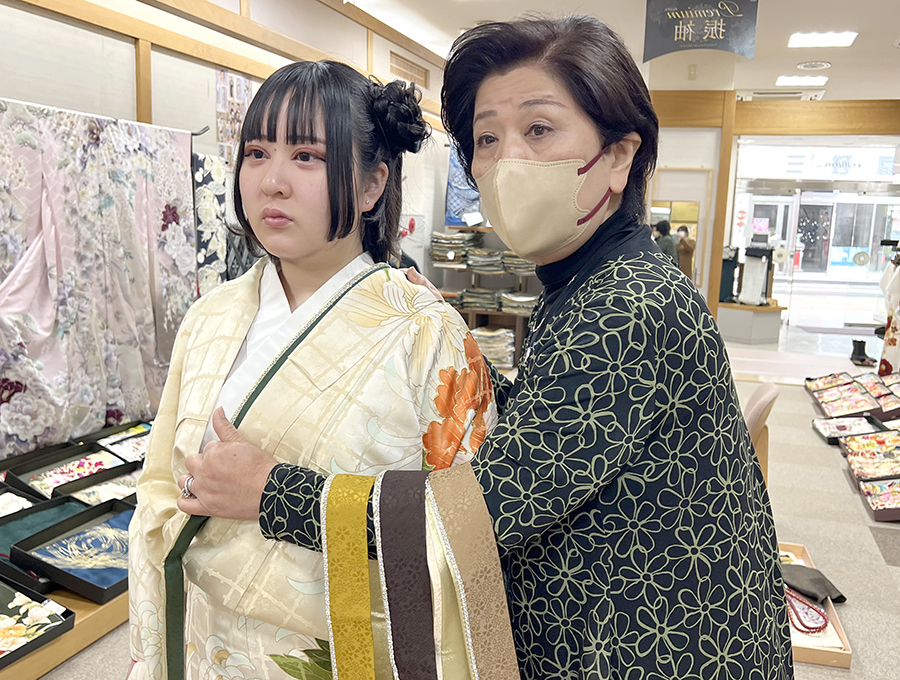 おばあちゃん振袖