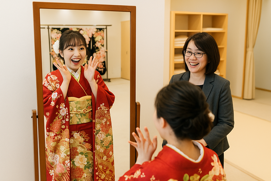 試着驚き