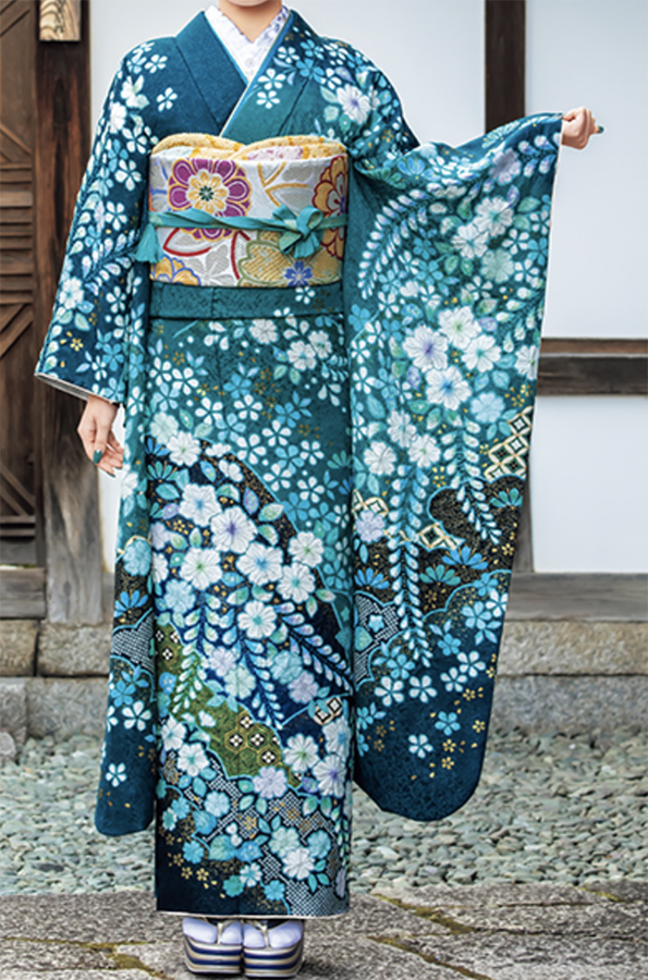 辻ヶ花振袖