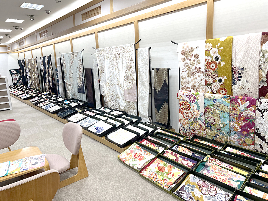 くすみカラー店内