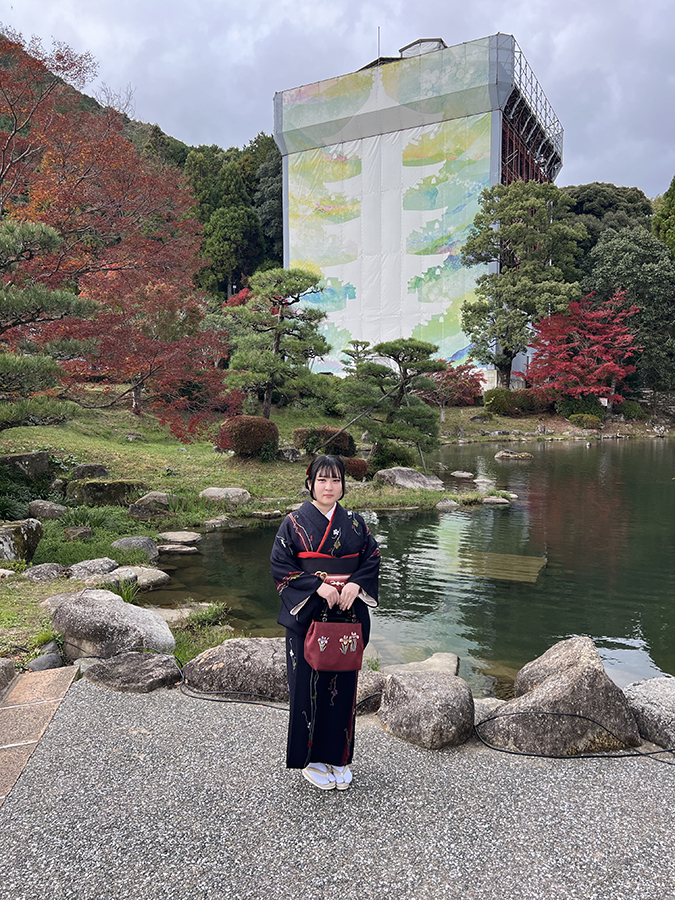 着物でお出かけ