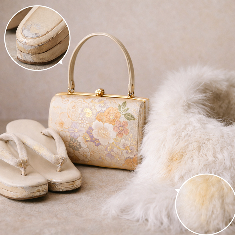 草履バッグショール