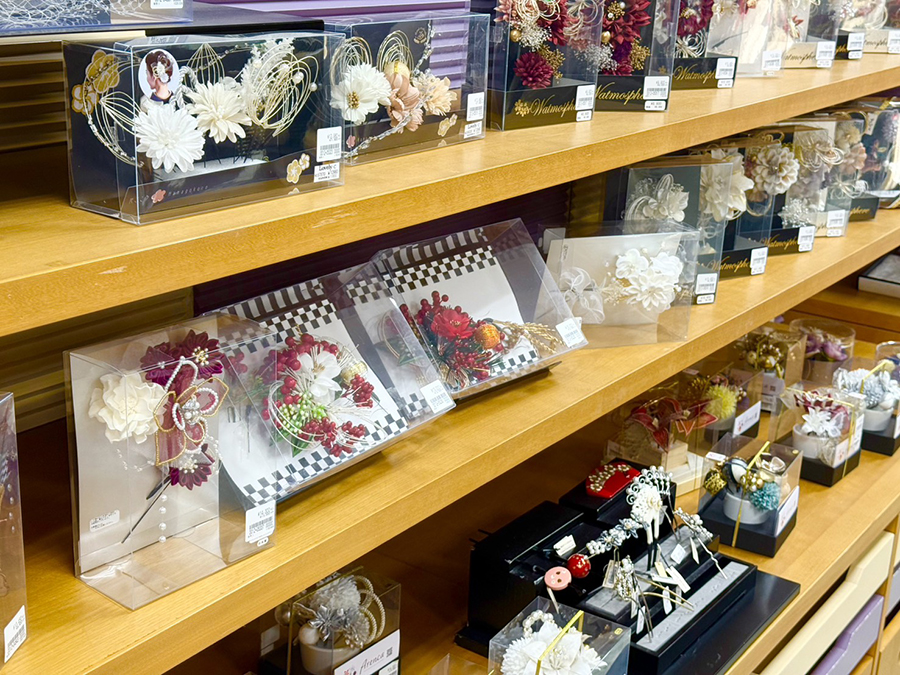 呉服店髪飾り