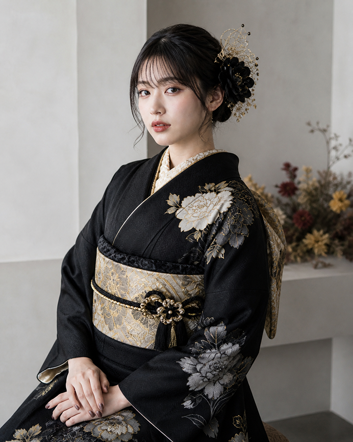 黒振袖