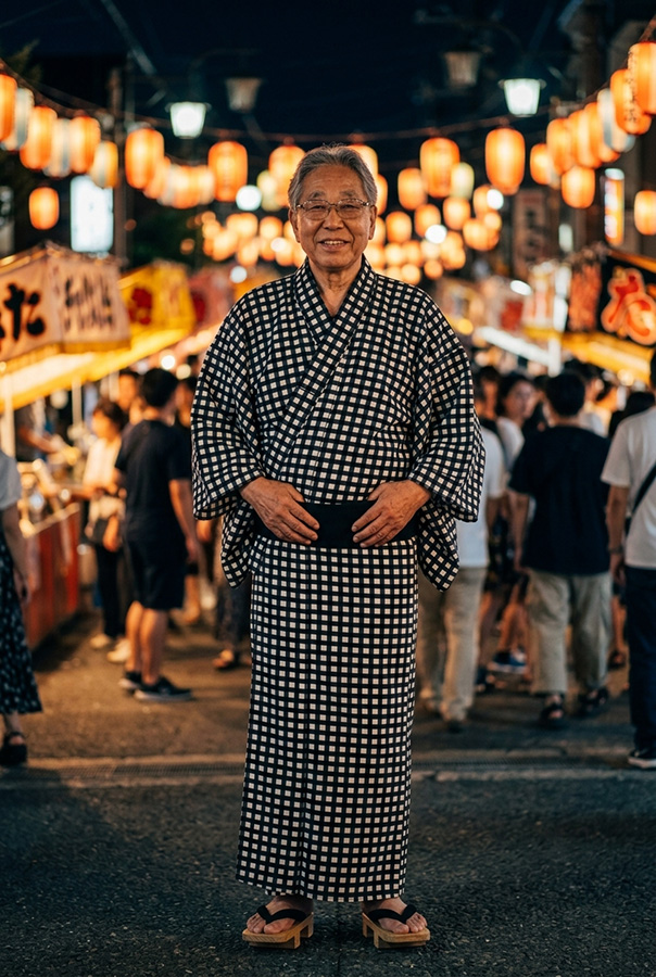 男性浴衣