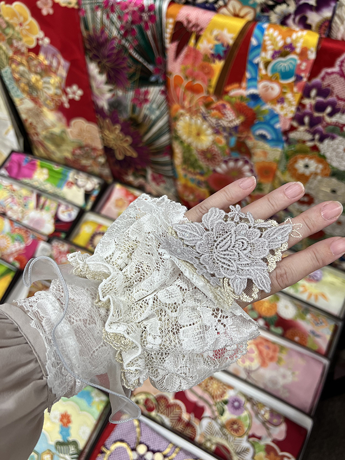 レース飾り